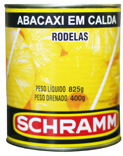 Abacaxi em Calda Rodelas