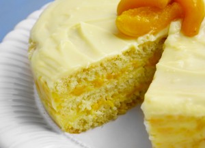 Bolo de Pêssego com Pêssegos Zero